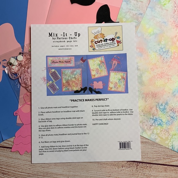 Dance Scrapbook page kit - Picture 6 of 6